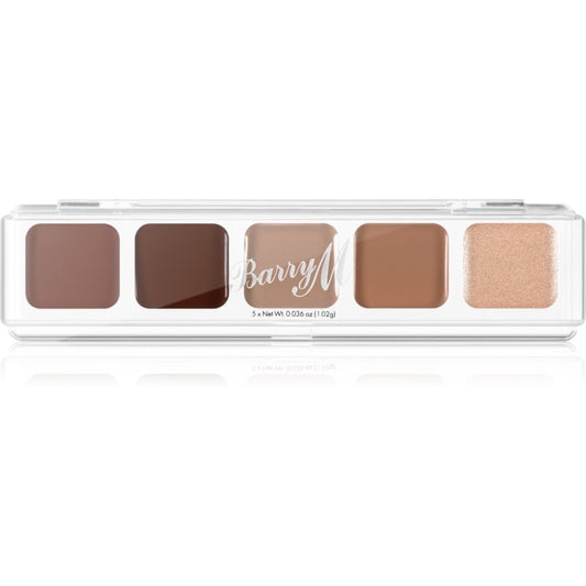 Barry M Mini Palette Cream Eyeshadows Shade the Nudes