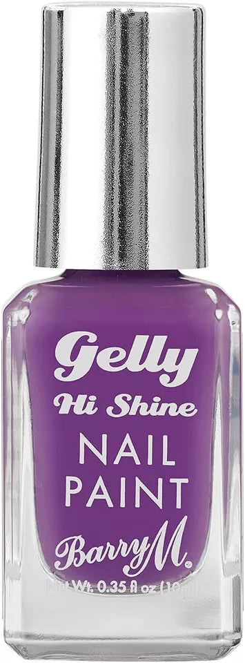 Barry M Gelly Hi Shine Nail Paint Parma Violet