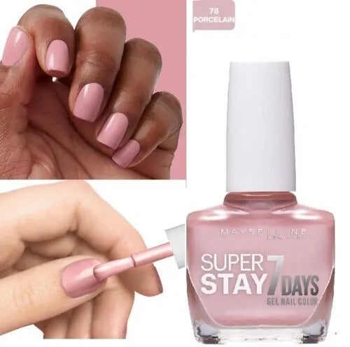 Maybelline Super Stay Nail Varnish Porcelaine 78