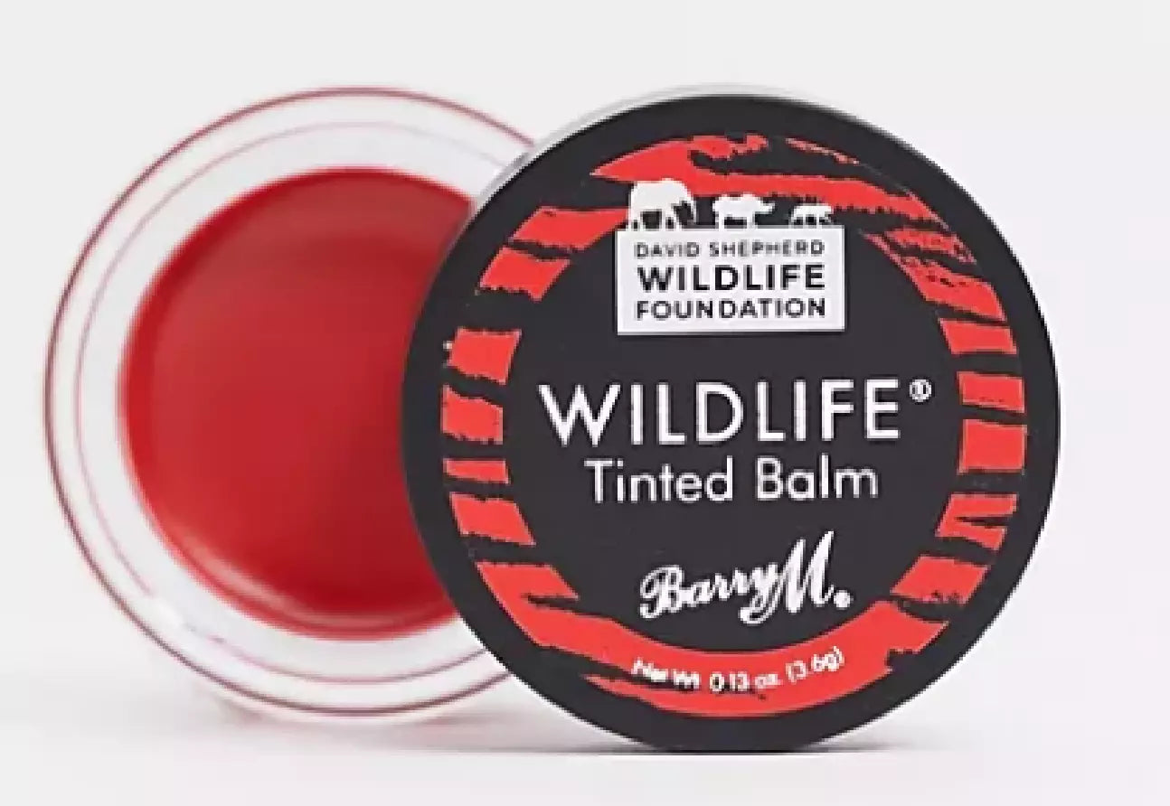 Barry M Wildlife Tinted Lip Balm Untamed Red