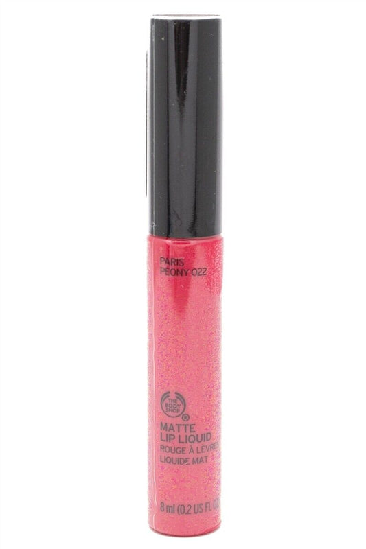 The Body Shop Matte Lipgloss Paris Peony 022 by Bodyshop