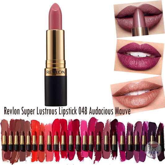 Revlon Lustrous Matte Lipstick Audacious Mauve 048