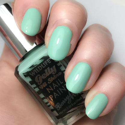 Barry M Wildlife Gelly Hi Shine Nail Paint Wild Mint