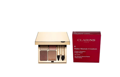 Clarins Eye Shadow Mineral Palette 4 Colour Nude 02