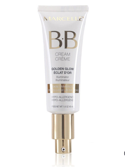 Marcelle BB Cream Golden Glow Skin Enhancer Illuminator 45ml FULL SIZE