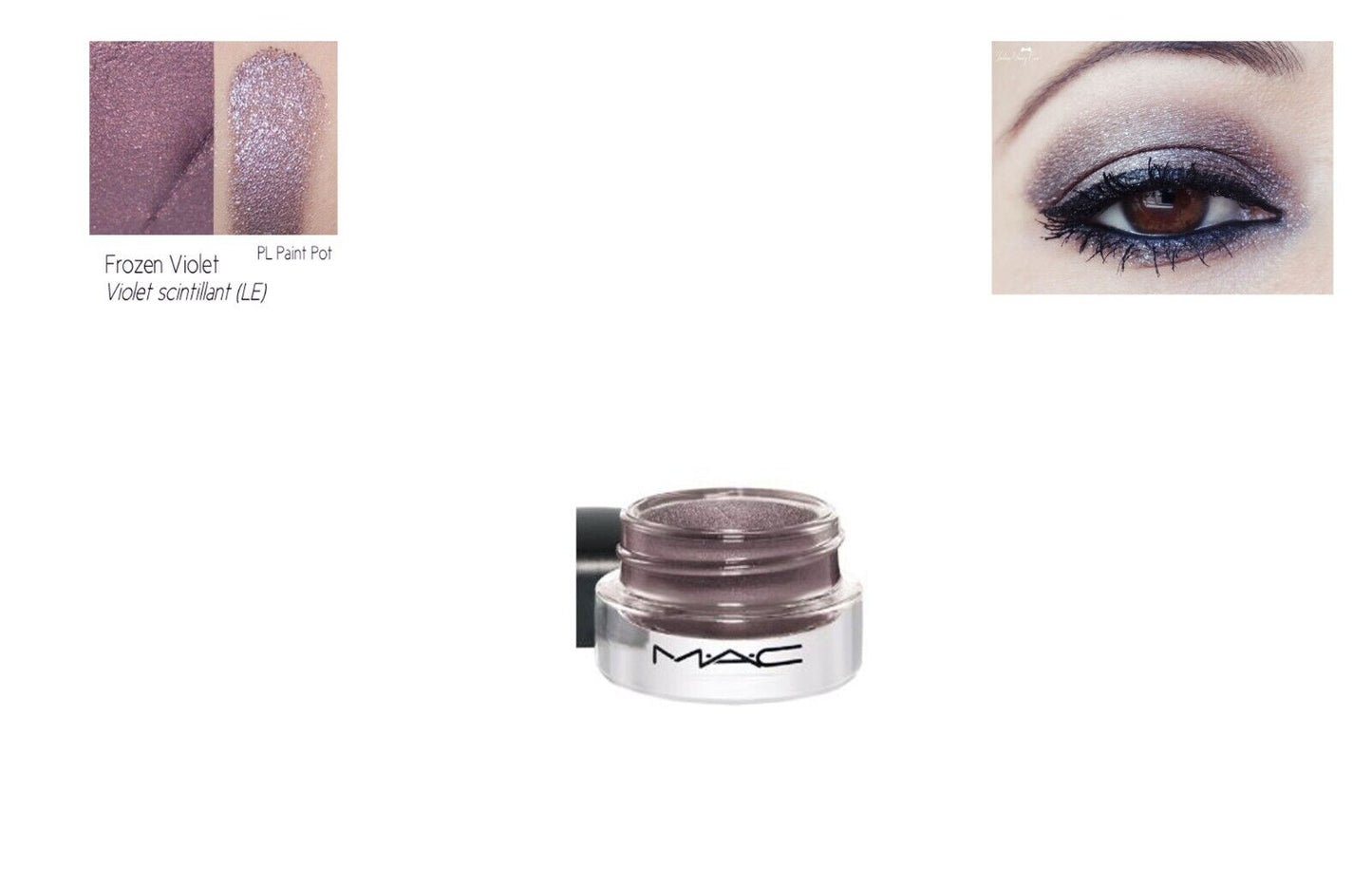 MAC Eyeshadow Pro Longwear Paint Pot Frozen Violet