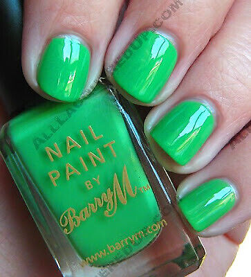 Barry M Nail Paint Neon Green