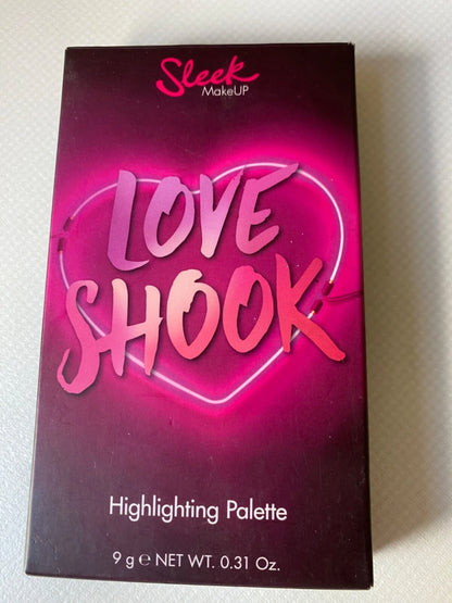 Sleek MakeUp Highlighting Palette Love Shook
