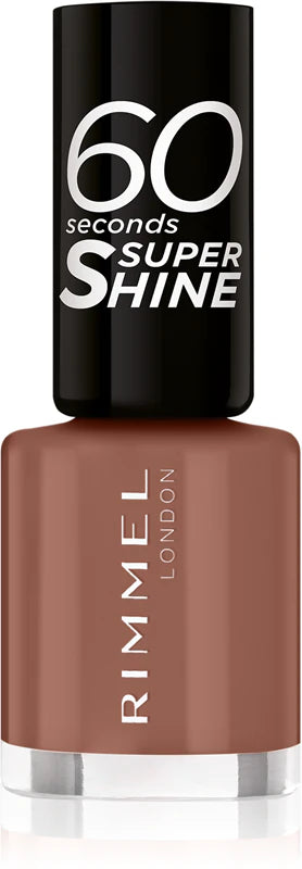 Rimmel London 60 Seconds Super Shine Nail Polish - 8ml Taupe Throwback #101