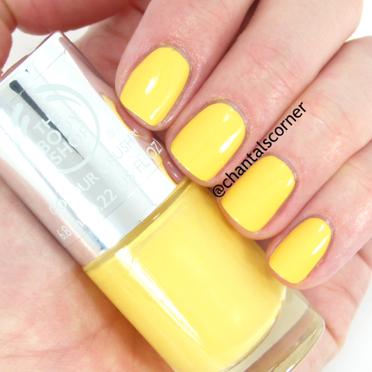 The Body Shop Colour Crush Nail Polish A Sunny Affair by Bodyshop