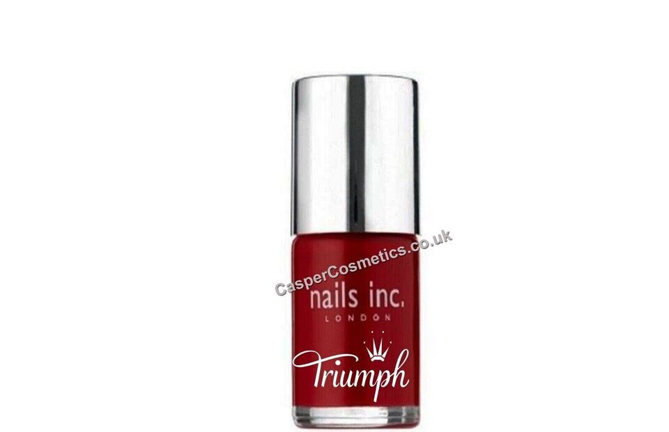 Nails Inc Nail Varnish Triumph Makers Red