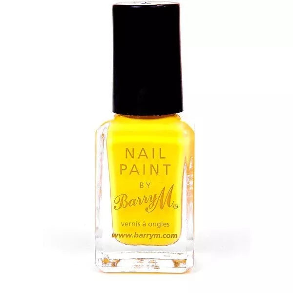 Barry M Nail Paint Yellow