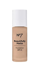 No7 Beautifully Matte Foundation (New Formula spf 25) - Warm Ivory