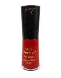 No7 Stay Perfect Nail Polish Devils Delight