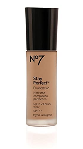 No7 Stay Perfect Foundation Warm Beige 30ml