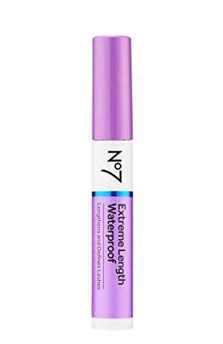 No7 Extreme Length Waterproof Mascara - Black 7ml