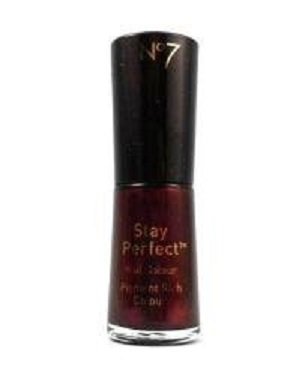 No7 Stay Perfect Nail Vanish Damson Dream