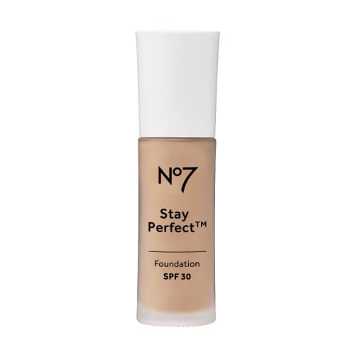 No7 Stay Perfect Foundation Warm Beige 28ml (new formula)