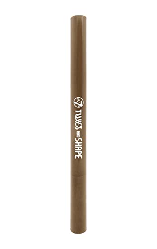 W7 Twist and Shape Angled Eyebrow Pencil with Brush Blonde