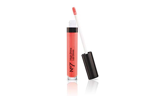 No7 High Shine Lip Gloss Just Peachy 8ml