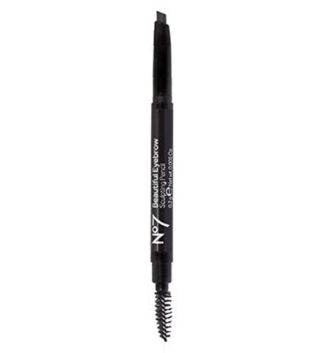 No7 Beautiful Eyebrow Sculpting Pencil Black