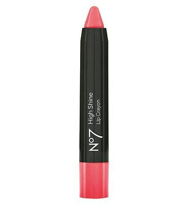 No7 High Shine Lip Crayon Rosy Blush