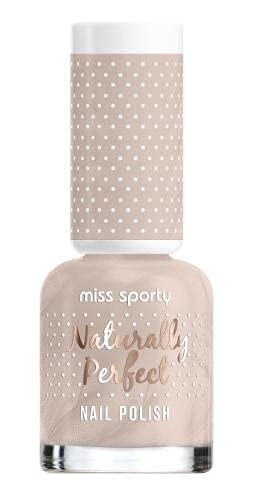 MISS SPORTY Naturally Perfect 8ml Nail Polish Sugared Almond 007
