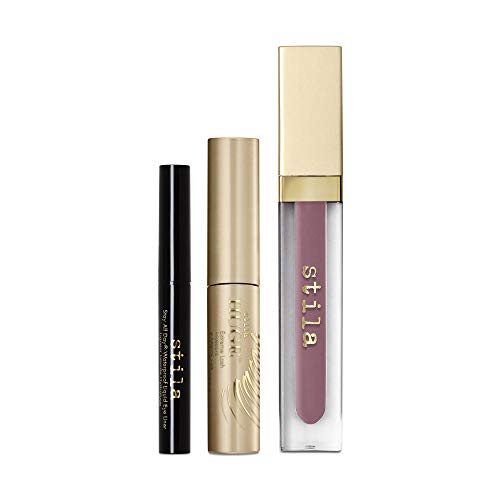 Stila Light Up The Night Mascara, Liner & Lipstick Set