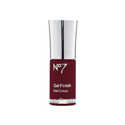 No7 Gel Finish Nail Colour Deep Wine