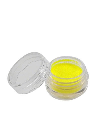 Glitter powder, Neon yellow, yellow