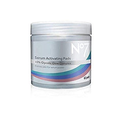 No7 Serum Activating Pads with a 10% Glycolic Glow