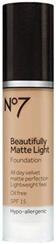 No7 Beautifully Matte Light Foundation Wheat