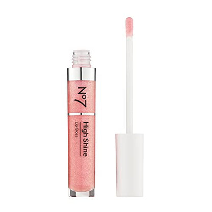 No7 High Shine Lip Gloss Pink Slip