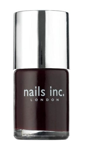 Nails Inc Nail Varnish Victoria Dark Cherry