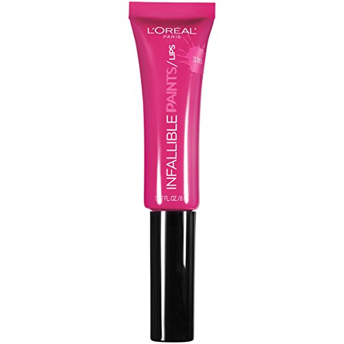L'Oreal Paris Cosmetics Infallible Paints/Lips, Fearless Fuchsia