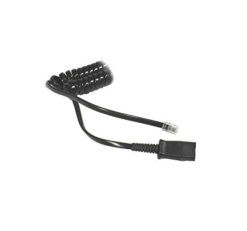 Plantronics Amplifier Coil Cord to QD Modular Plug, 26716-01 Consumer Portable Electronics/Gadgets