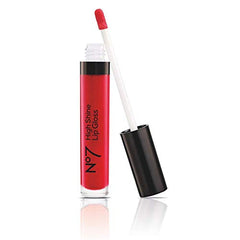 No7 High Shine Lip Gloss in Roaring Red 8ml