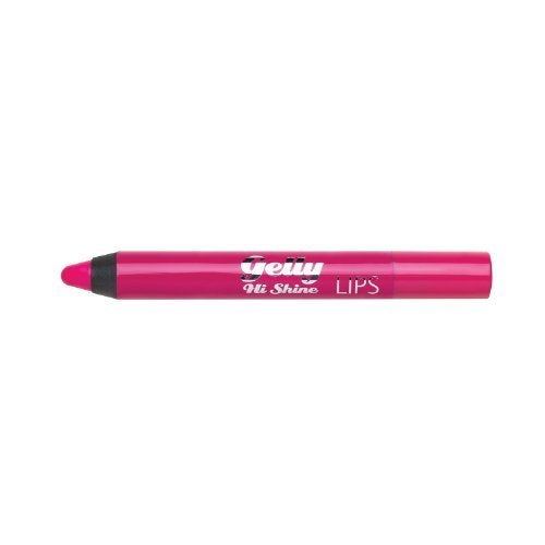 Barry M Gelly Hi-Shine Lips Lip Crayon Electra Hot Pink