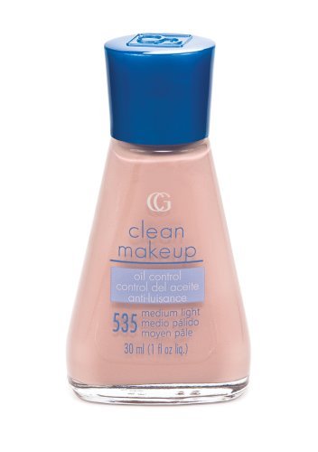 CoverGirl Clean Oil Control Liquid Make Up, Medium Light 535, 1-Ounce Packages by COVERGIRL