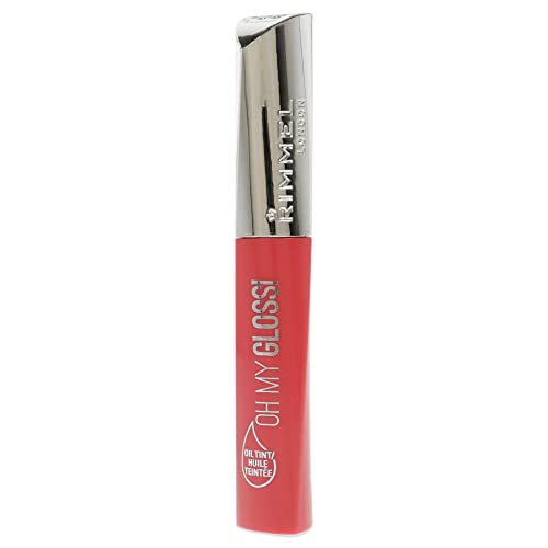 Rimmel Oh My Gloss Oil Tint Lip Gloss, Contemporary Coral