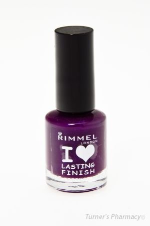 Rimmel I Love Lasting Finish 195 Perfect Plum Nail Polish 8ml