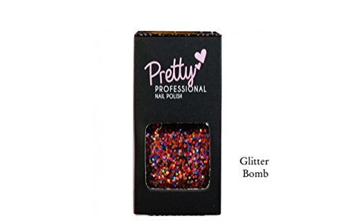 Glitter Bomb Effect Explosion of Glitz Professional Nail Varnish Choose Your Shade