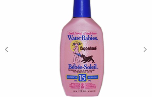 Coppertone Water Babies Waterproof Sunblock Lotion SPF 15 Pack of 1