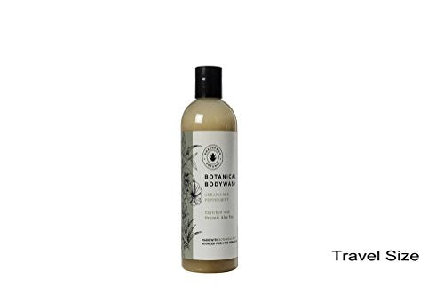 Greenfrog Botanic Body Wash - Geranium & Peppermint Travel Size 50ml
