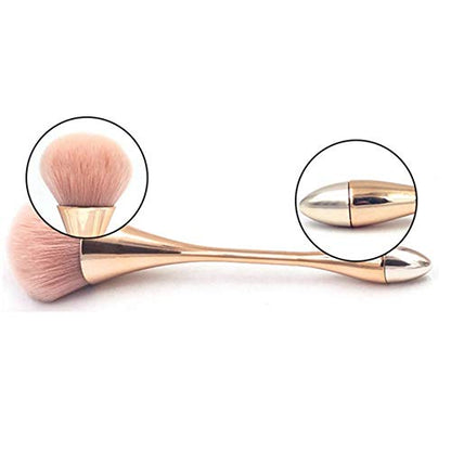 Professional Large Blush & Makeup Brush in Rose Gold