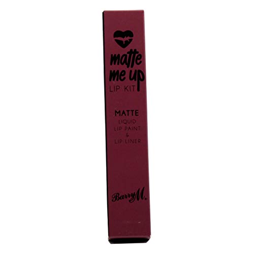 Barry M Matte Me Up Liquid Lip Kit Crush