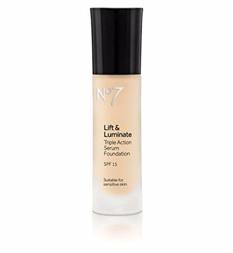 No7 Lift & Luminate Foundation SPF15 Warm Ivory 30ml