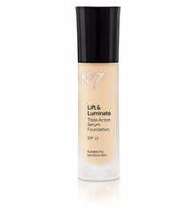 No7 Lift & Luminate Foundation SPF15 Warm Ivory 30ml