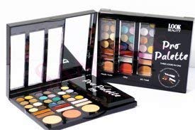 Look Beauty: Pro Palette - Three Looks in One Cosmetic Gift Set