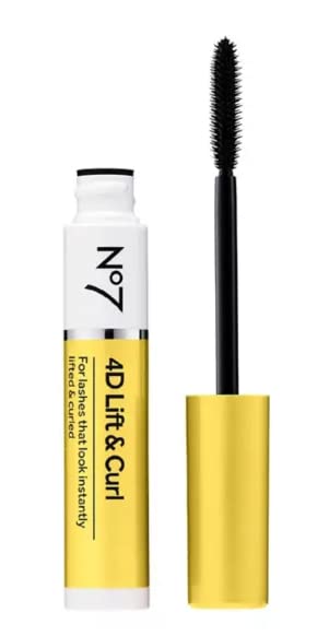 No7 4D Lift & Curl Lash Effect Mascara BROWN/BLACK